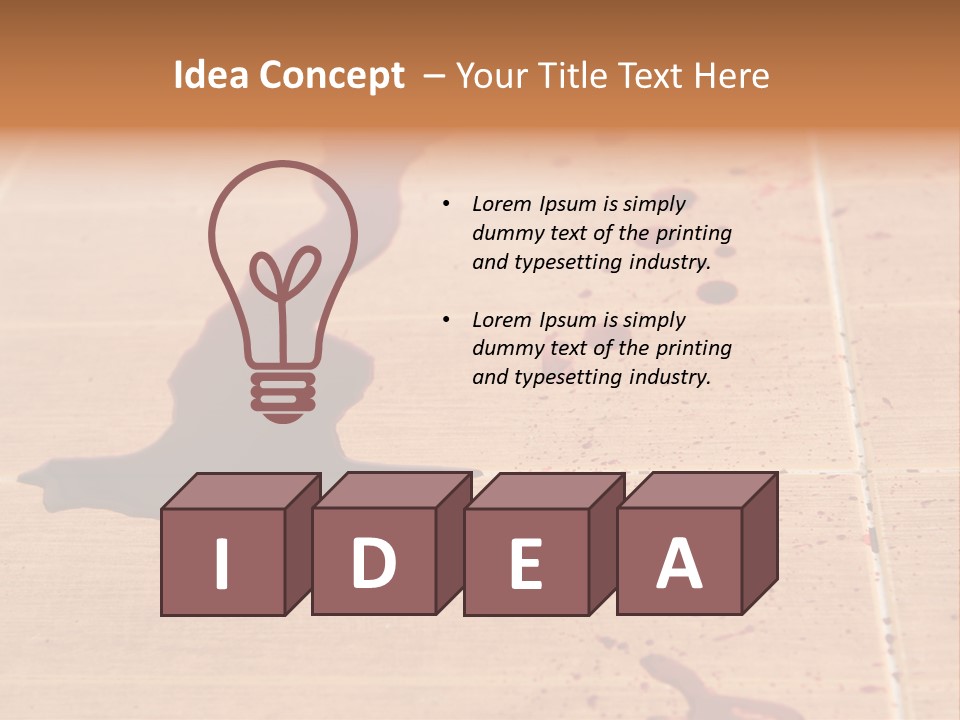 Brush Design Horror PowerPoint Template