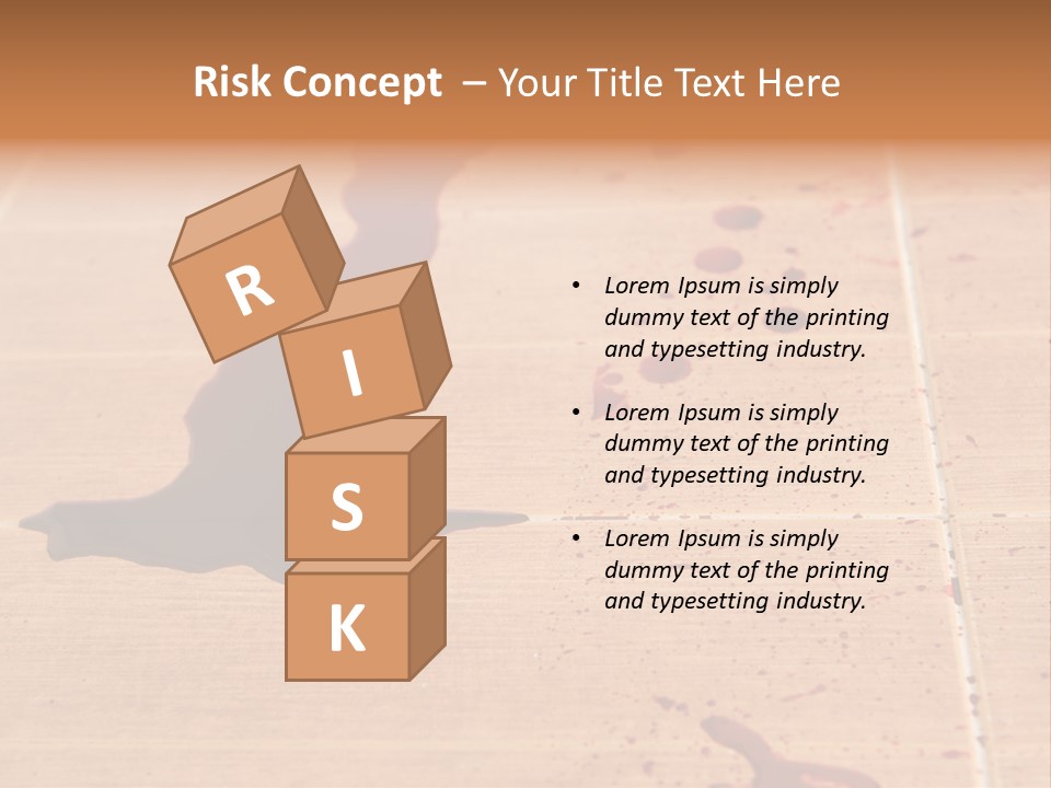 Brush Design Horror PowerPoint Template