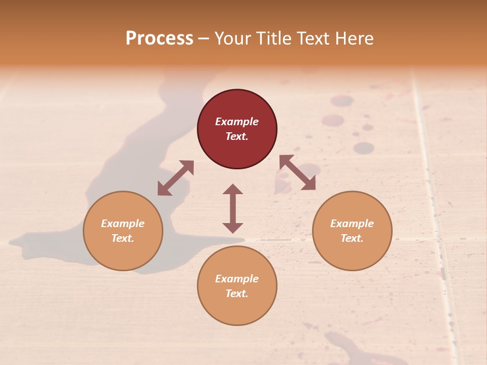 Brush Design Horror PowerPoint Template