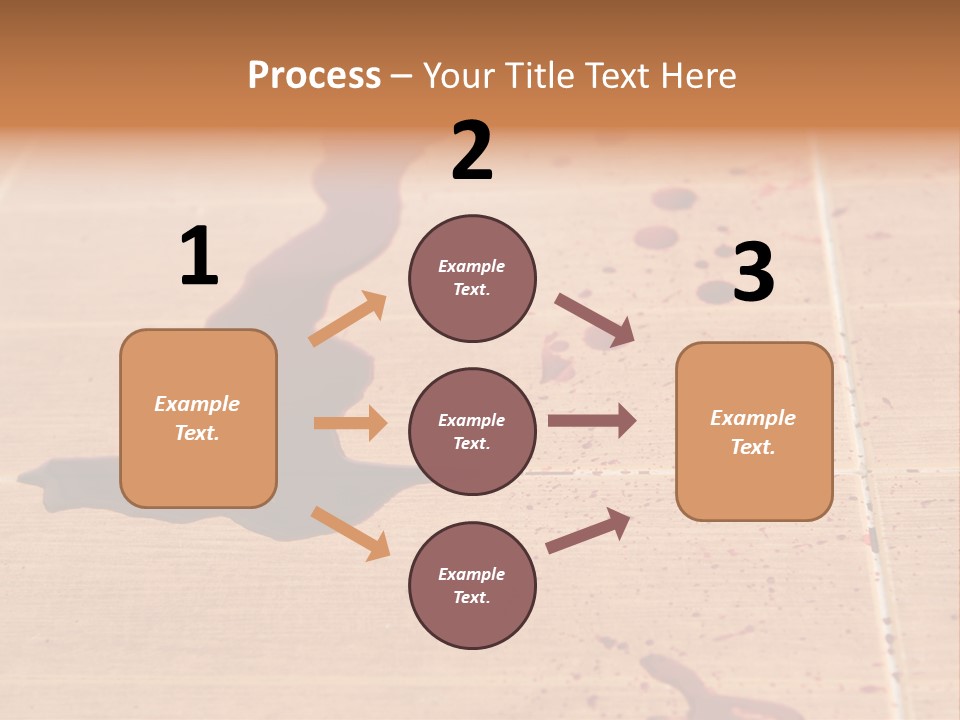 Brush Design Horror PowerPoint Template
