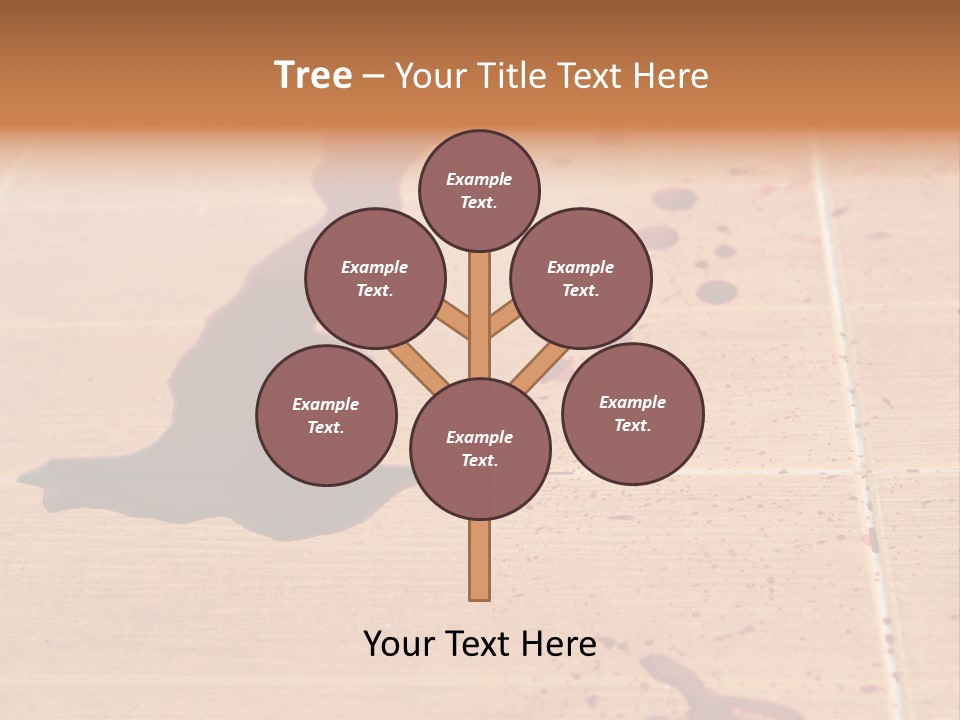 Brush Design Horror PowerPoint Template