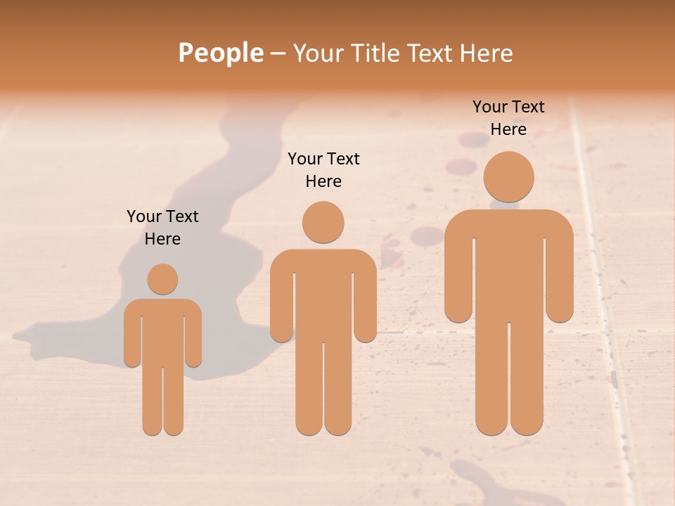 Brush Design Horror PowerPoint Template