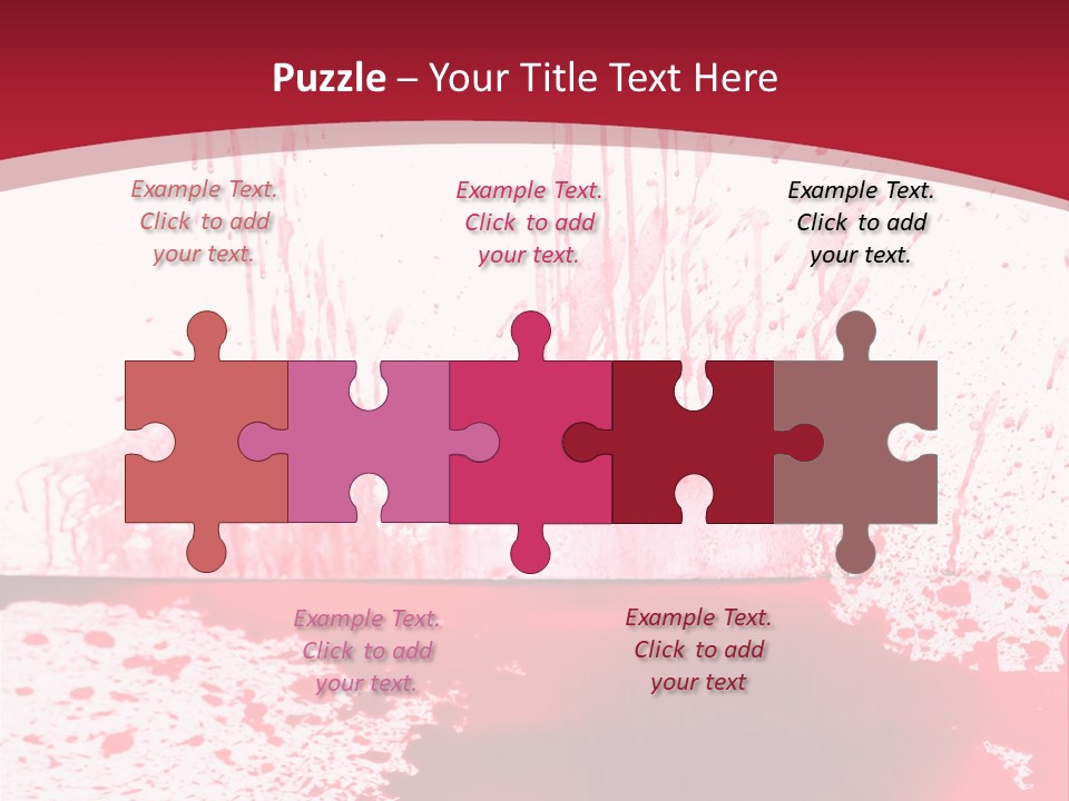 Abuse Murder Horror PowerPoint Template