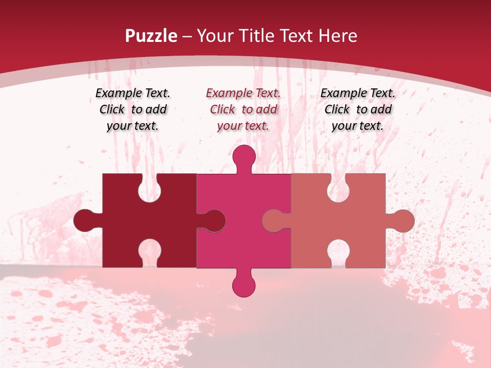 Abuse Murder Horror PowerPoint Template