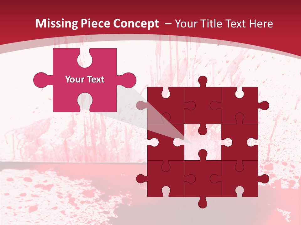 Abuse Murder Horror PowerPoint Template