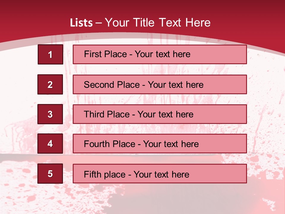 Abuse Murder Horror PowerPoint Template