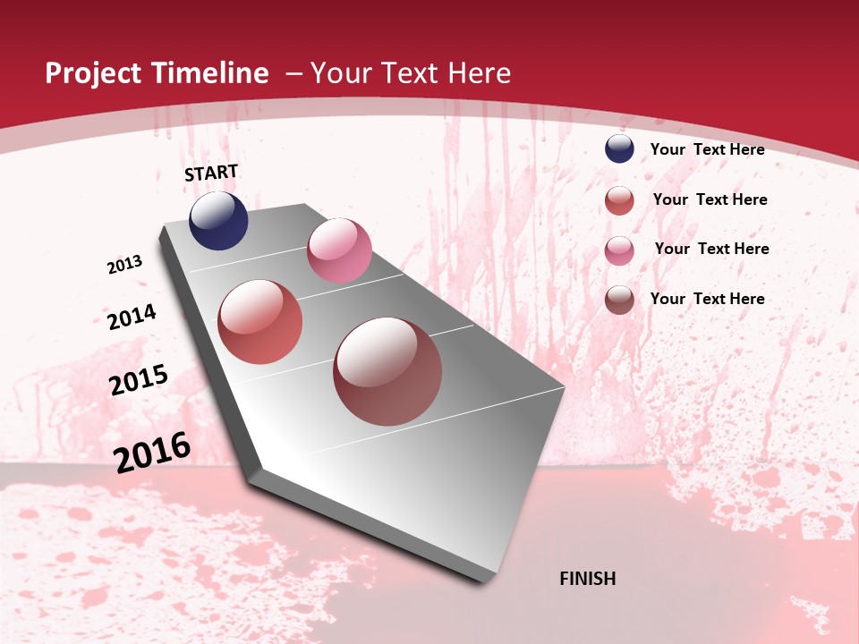 Abuse Murder Horror PowerPoint Template