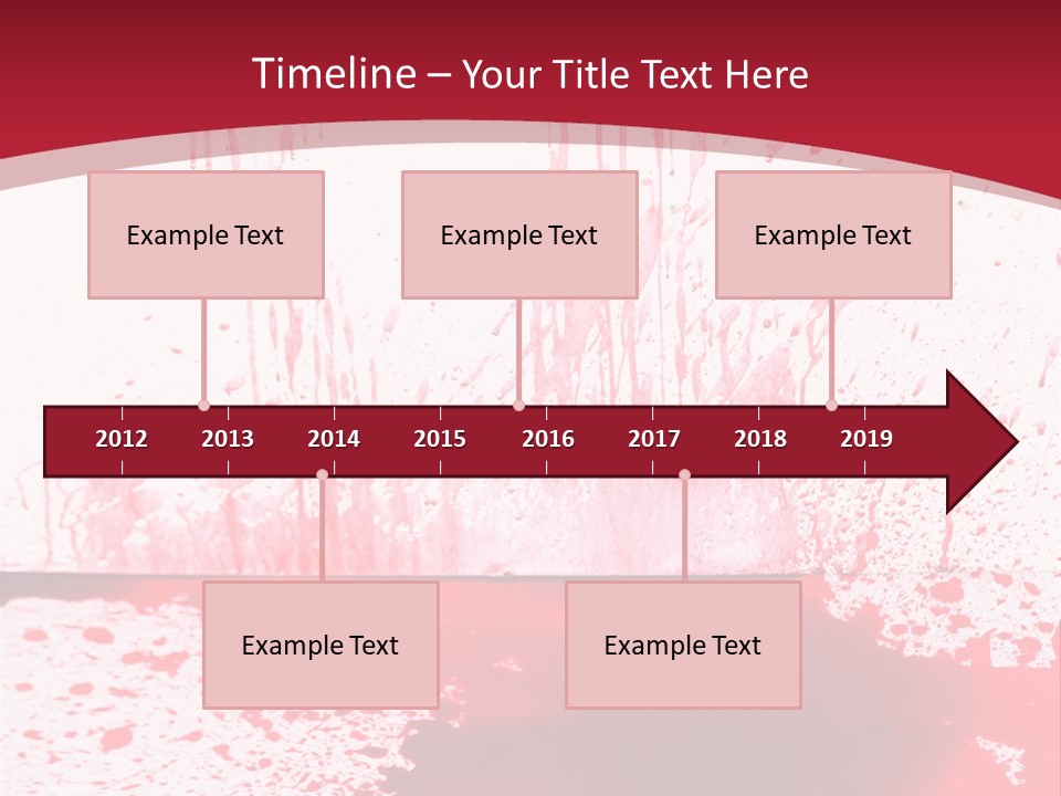 Abuse Murder Horror PowerPoint Template