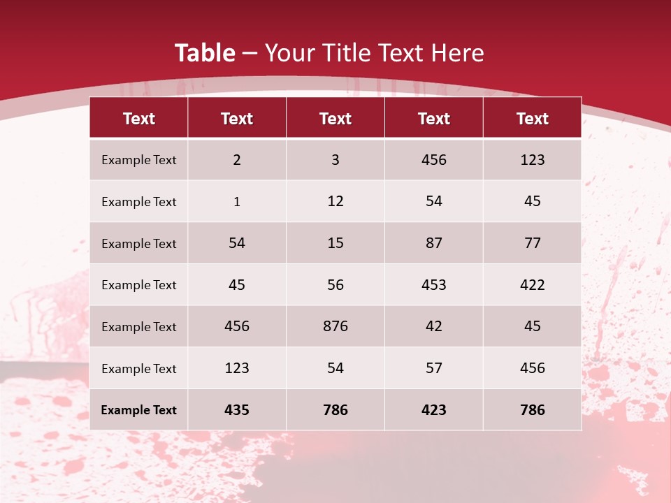 Abuse Murder Horror PowerPoint Template