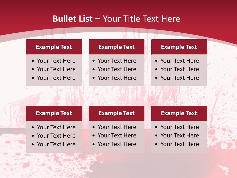 Abuse Murder Horror PowerPoint Template