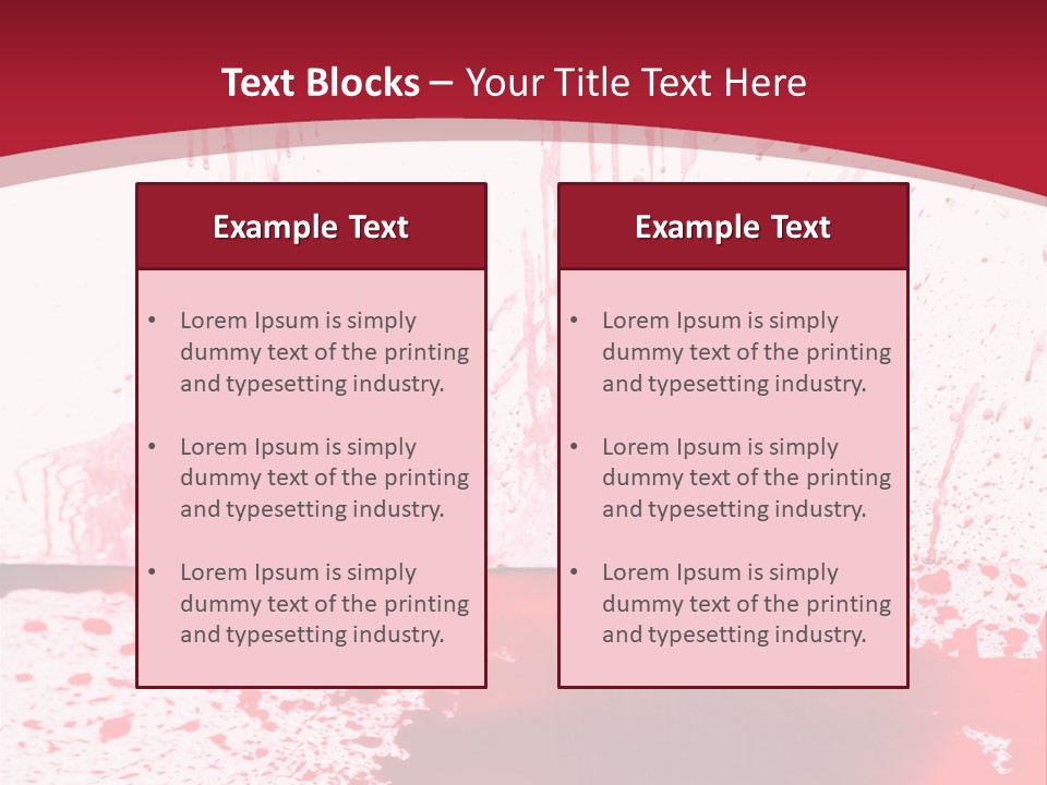 Abuse Murder Horror PowerPoint Template