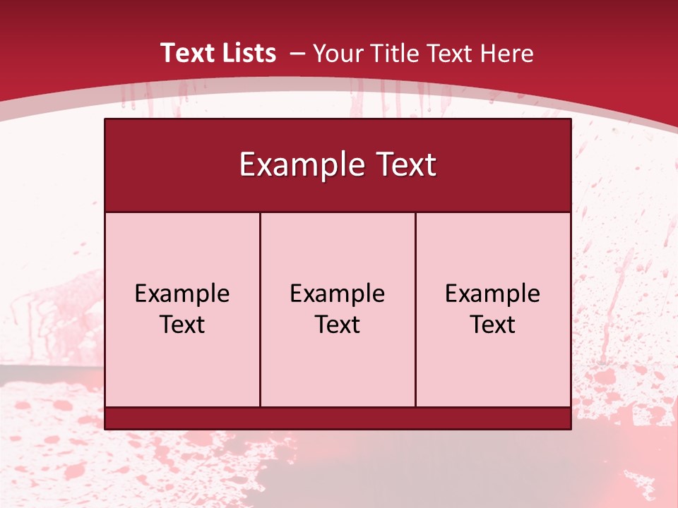 Abuse Murder Horror PowerPoint Template