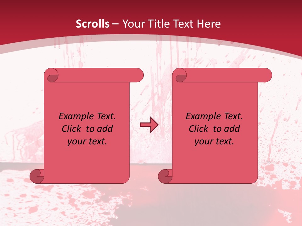 Abuse Murder Horror PowerPoint Template