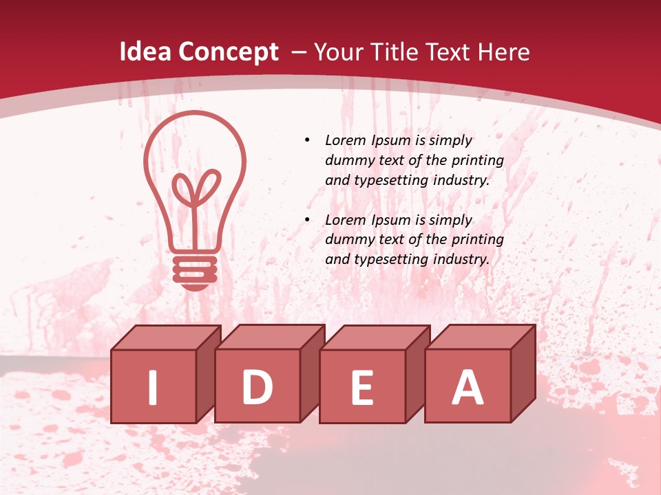 Abuse Murder Horror PowerPoint Template