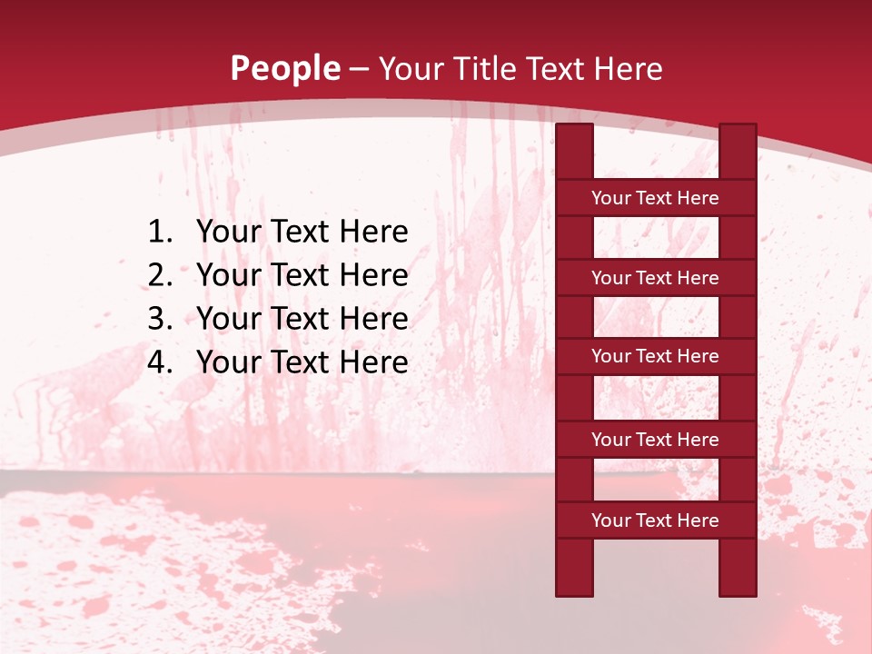 Abuse Murder Horror PowerPoint Template
