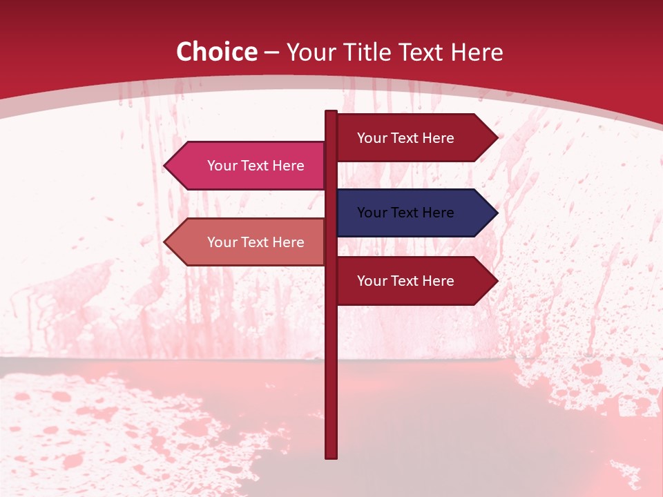Abuse Murder Horror PowerPoint Template
