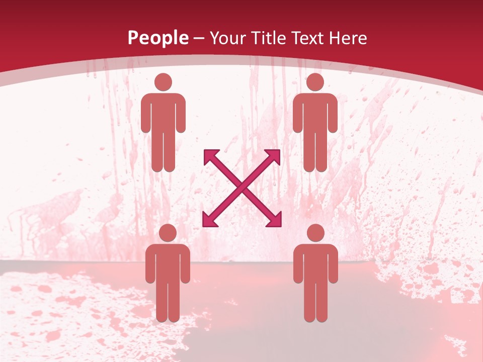 Abuse Murder Horror PowerPoint Template