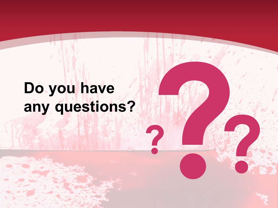 Abuse Murder Horror PowerPoint Template