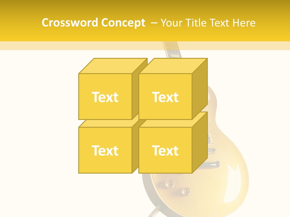 Isolated Solid Riff PowerPoint Template