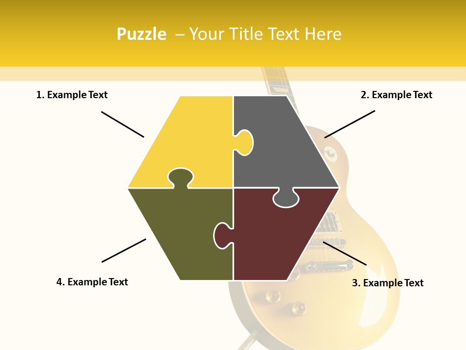 Isolated Solid Riff PowerPoint Template