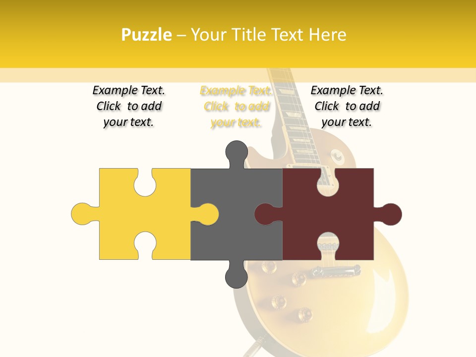 Isolated Solid Riff PowerPoint Template