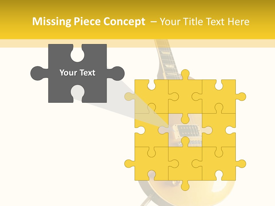 Isolated Solid Riff PowerPoint Template