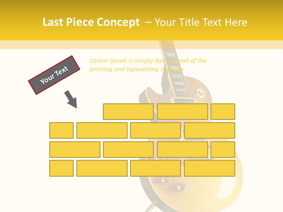 Isolated Solid Riff PowerPoint Template