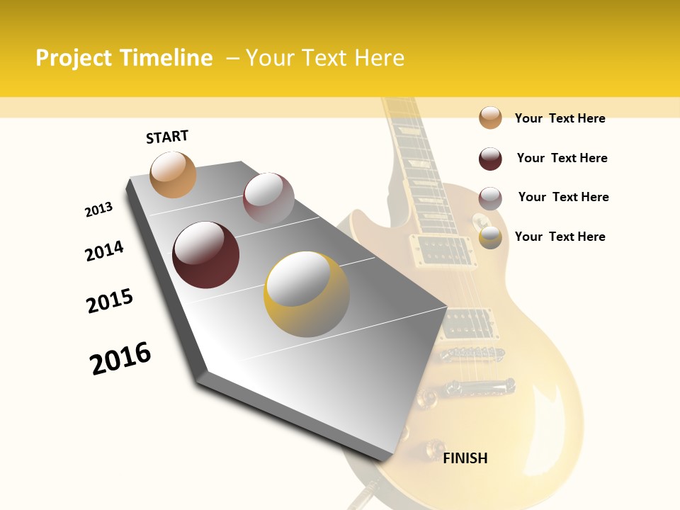 Isolated Solid Riff PowerPoint Template