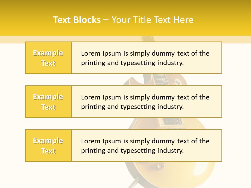 Isolated Solid Riff PowerPoint Template