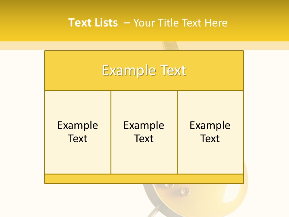 Isolated Solid Riff PowerPoint Template