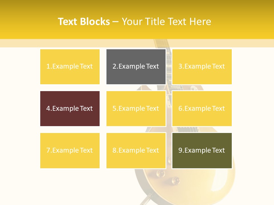 Isolated Solid Riff PowerPoint Template