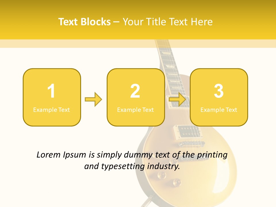 Isolated Solid Riff PowerPoint Template