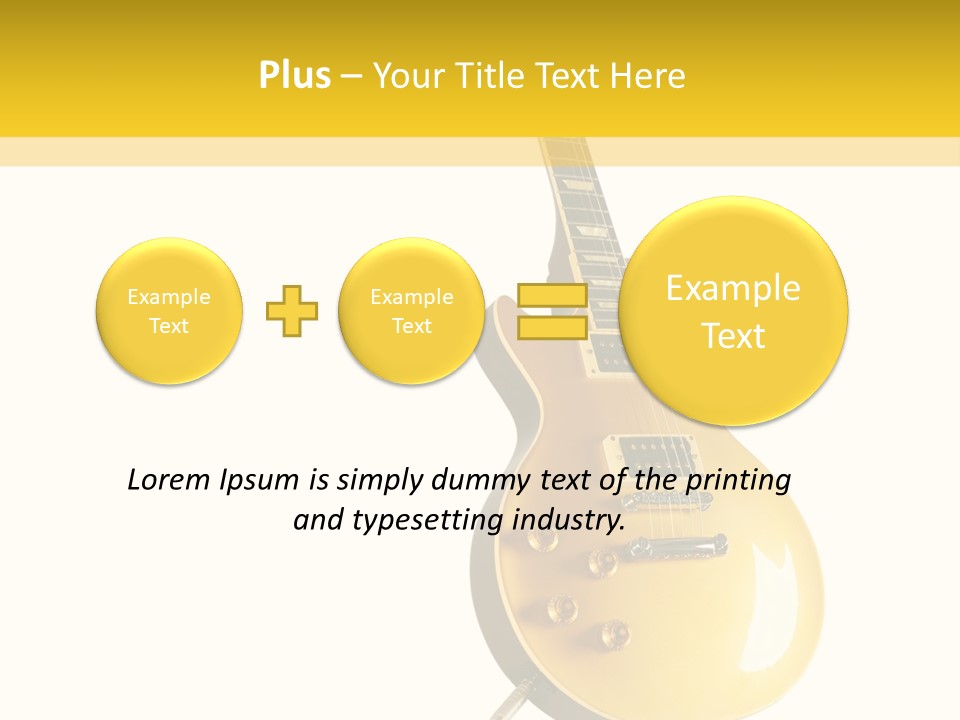 Isolated Solid Riff PowerPoint Template