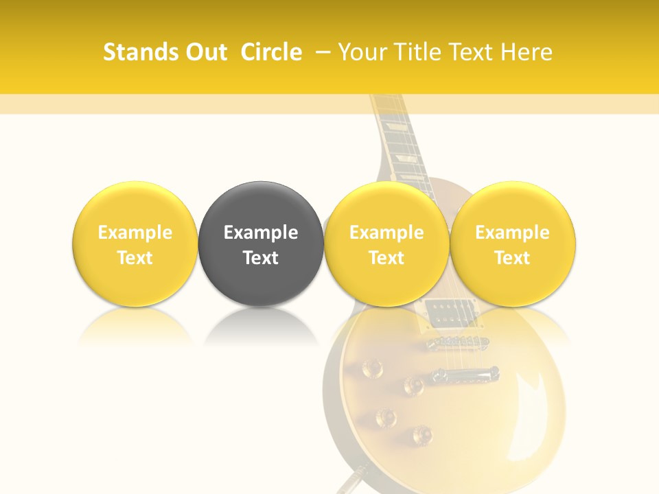 Isolated Solid Riff PowerPoint Template