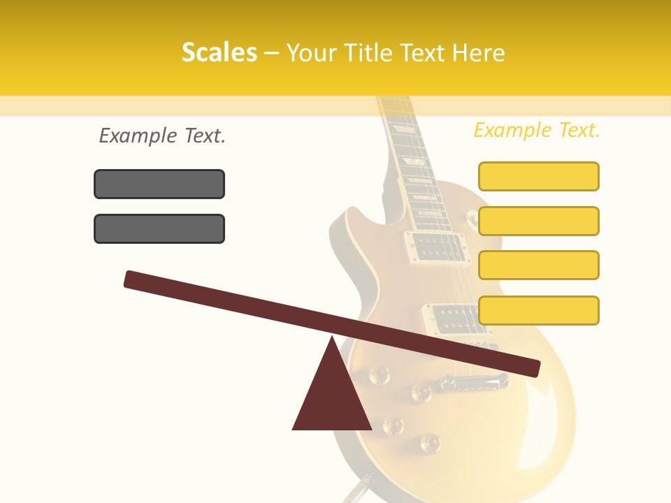 Isolated Solid Riff PowerPoint Template