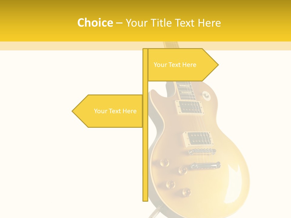 Isolated Solid Riff PowerPoint Template