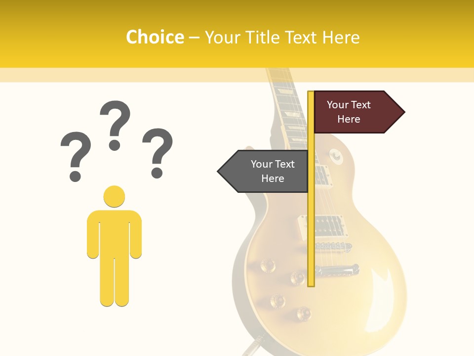 Isolated Solid Riff PowerPoint Template