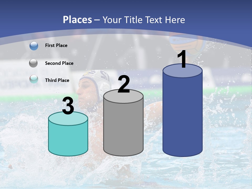 Serbia Ball Polo PowerPoint Template