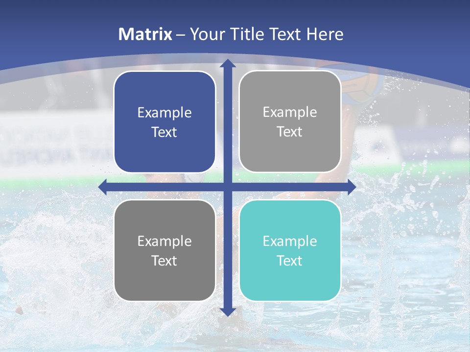 Serbia Ball Polo PowerPoint Template