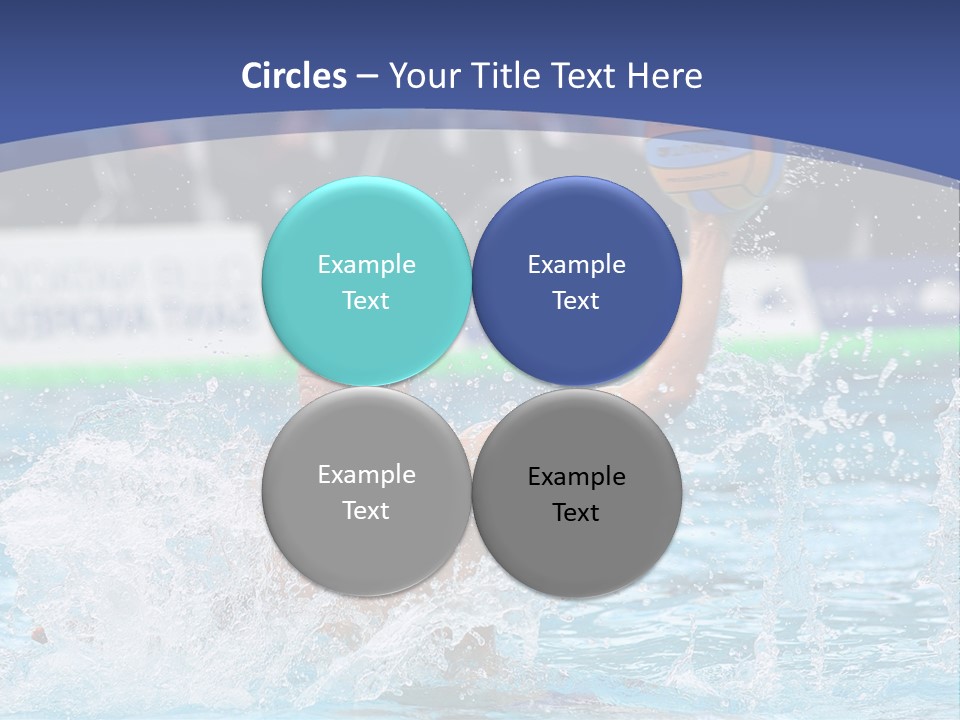 Serbia Ball Polo PowerPoint Template