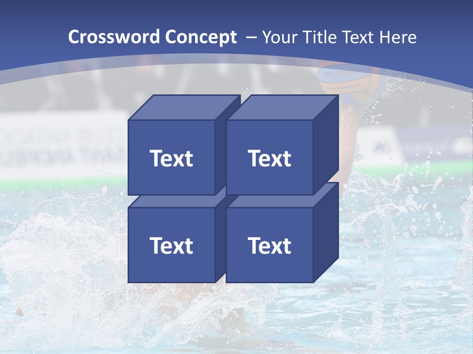 Serbia Ball Polo PowerPoint Template