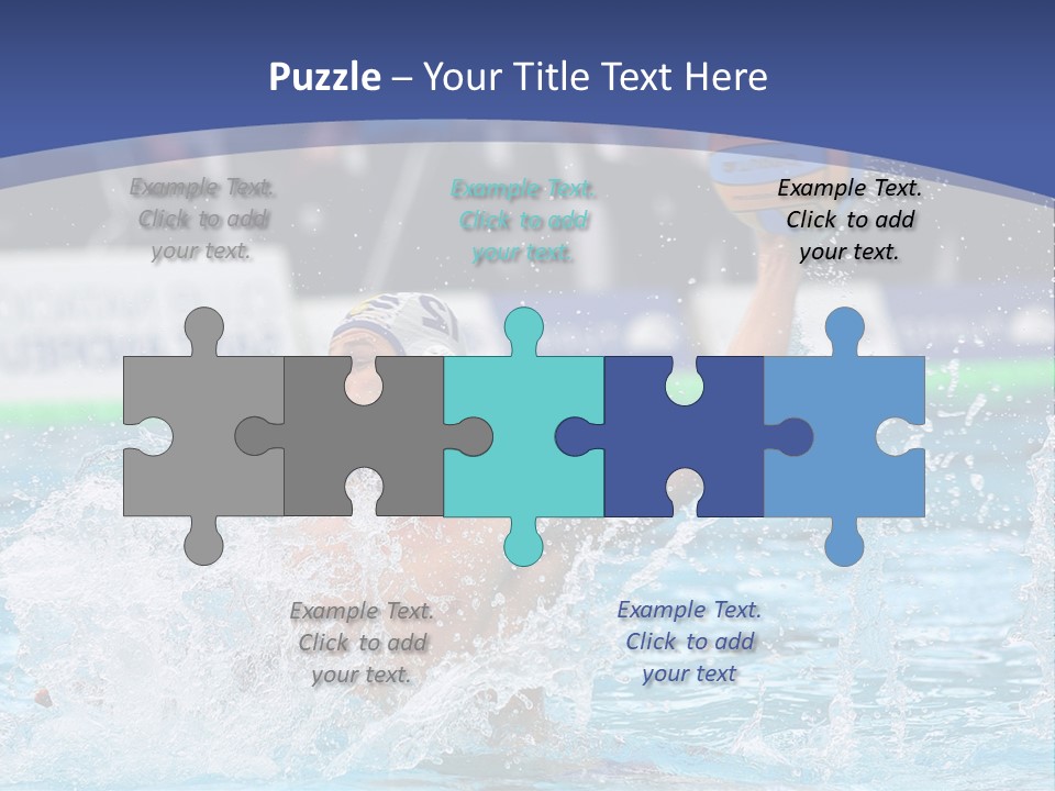 Serbia Ball Polo PowerPoint Template