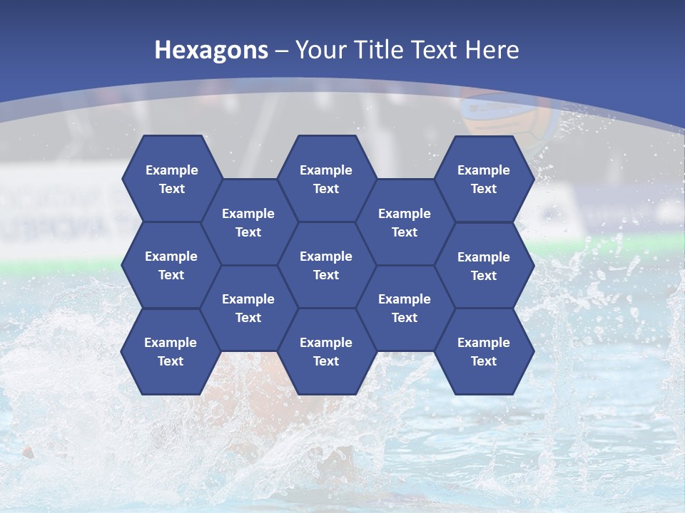 Serbia Ball Polo PowerPoint Template