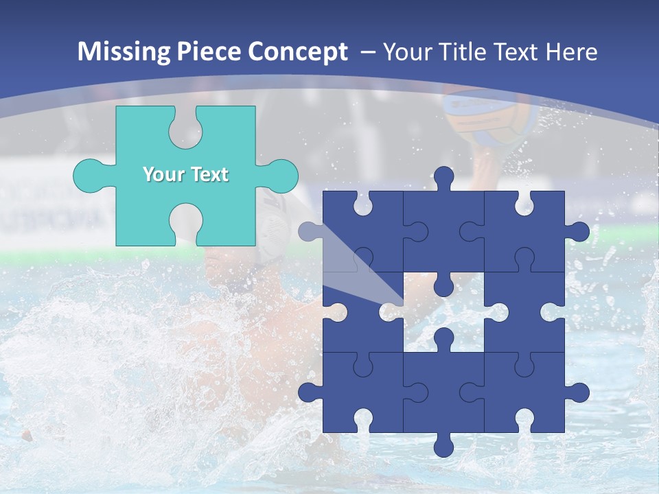 Serbia Ball Polo PowerPoint Template