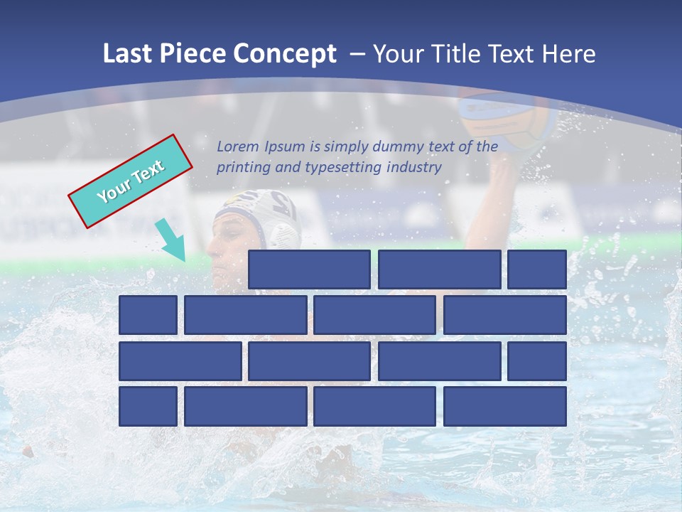 Serbia Ball Polo PowerPoint Template