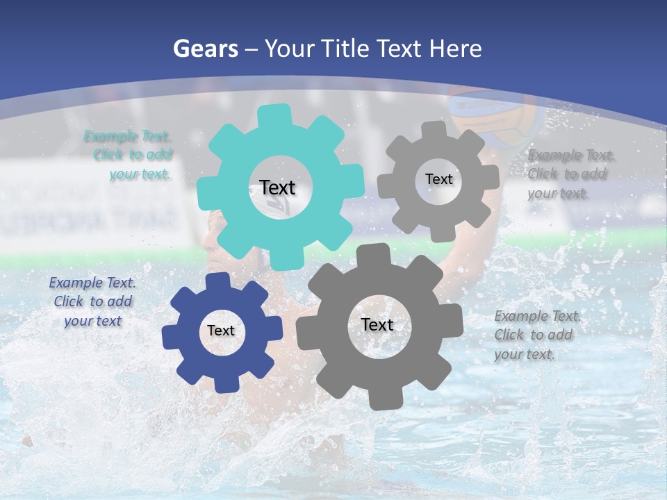 Serbia Ball Polo PowerPoint Template