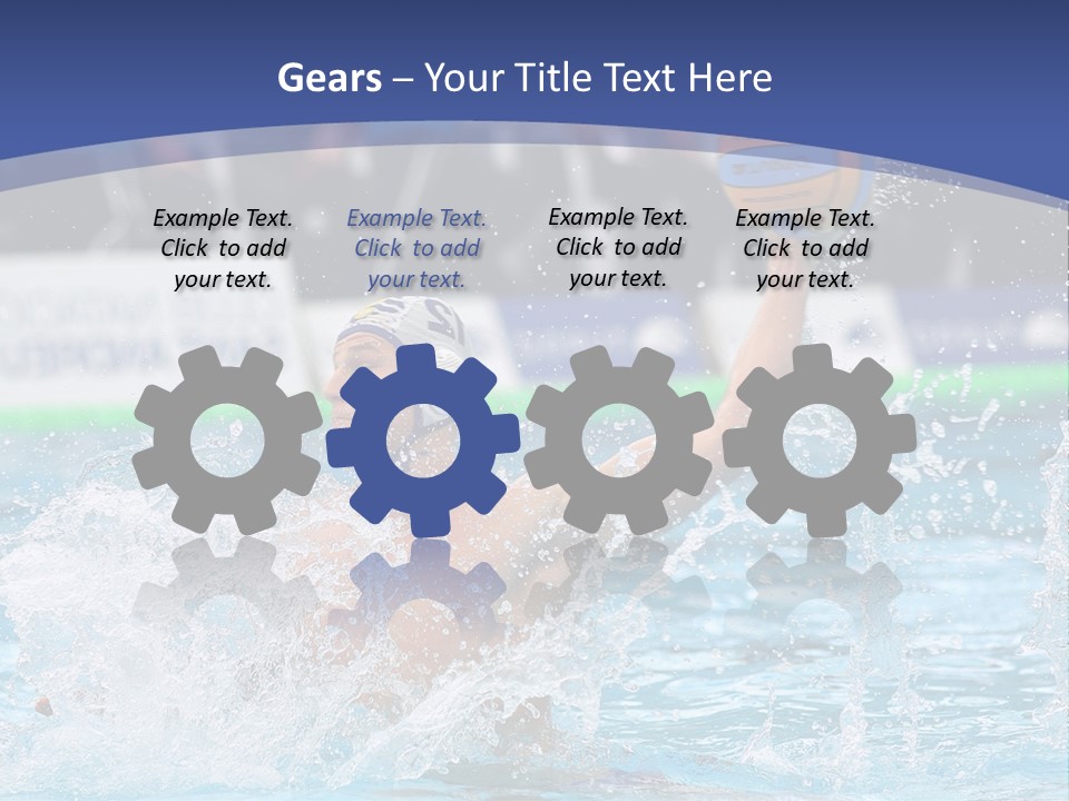 Serbia Ball Polo PowerPoint Template