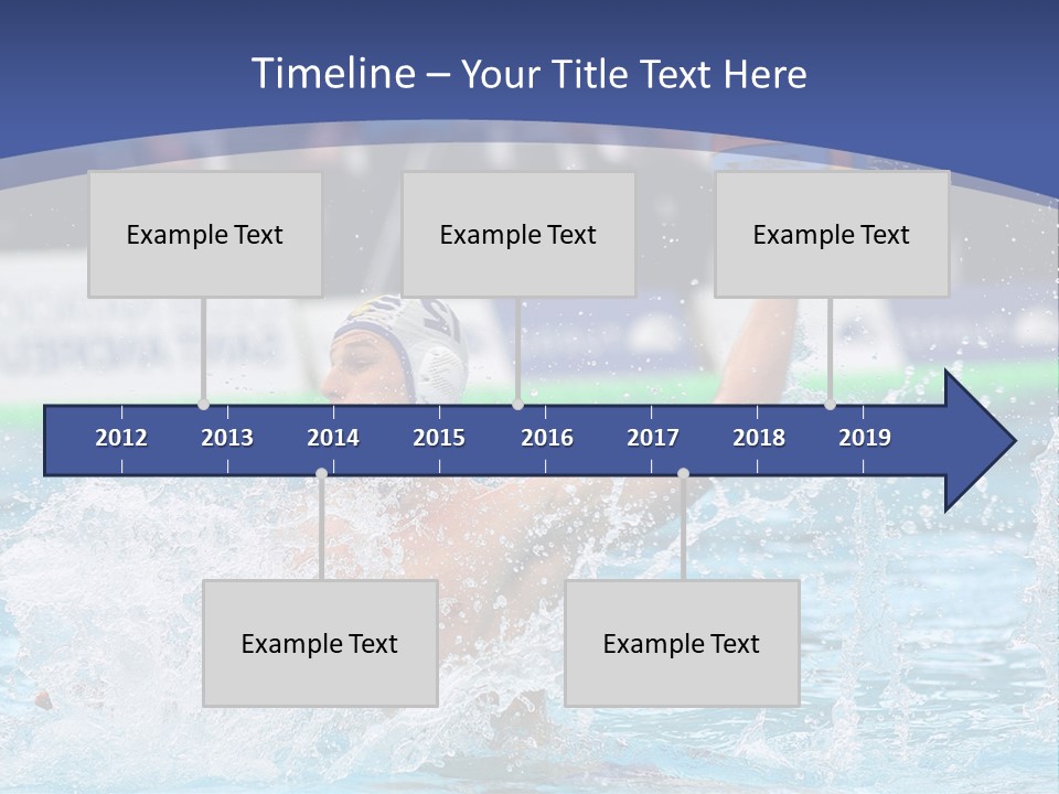 Serbia Ball Polo PowerPoint Template