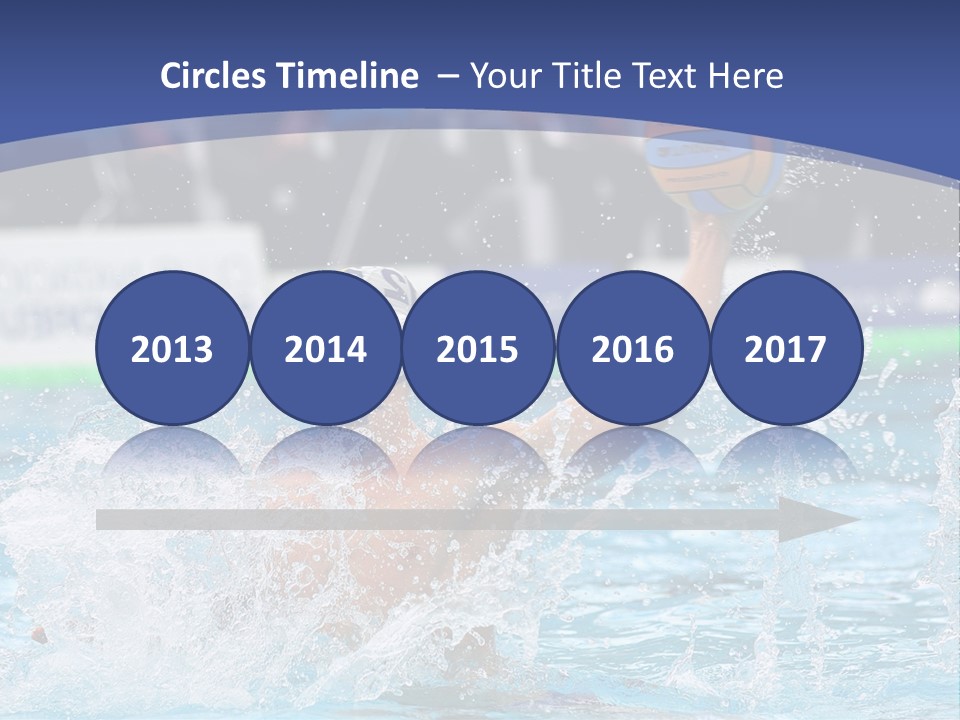 Serbia Ball Polo PowerPoint Template