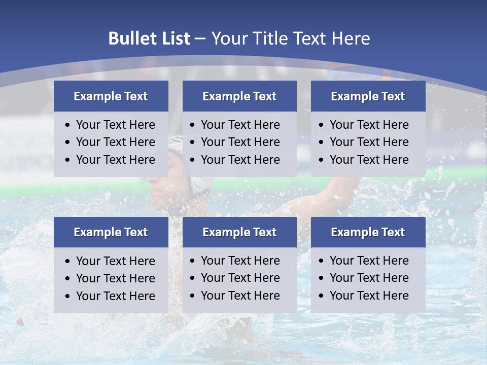 Serbia Ball Polo PowerPoint Template